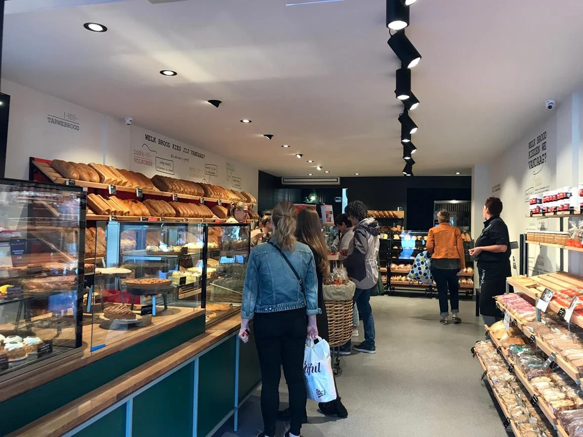 Winkelinterieur van Bakkerij van Heeswijk